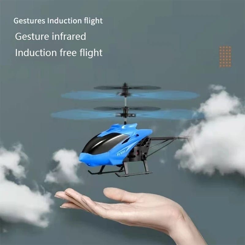 Mini RC Helicopter, 2Ch Electric Rc Flying Toy, Plastic Flashing Light Plane Toy, Mini Drone Flying Helicopter, Rechargeable Hand-Sensing Drone Copter Toy, Realistic Indoor Outdoor RC Helicopter Toy Mini RC Helicopter, 2Ch Electric Rc Flying Toy, Plastic Flashing Light Plane Toy, Mini Drone Flying Helicopter, Rechargeable Hand-Sensing Drone Copter Toy, Realistic Indoor Outdoor RC Helicopter Toy